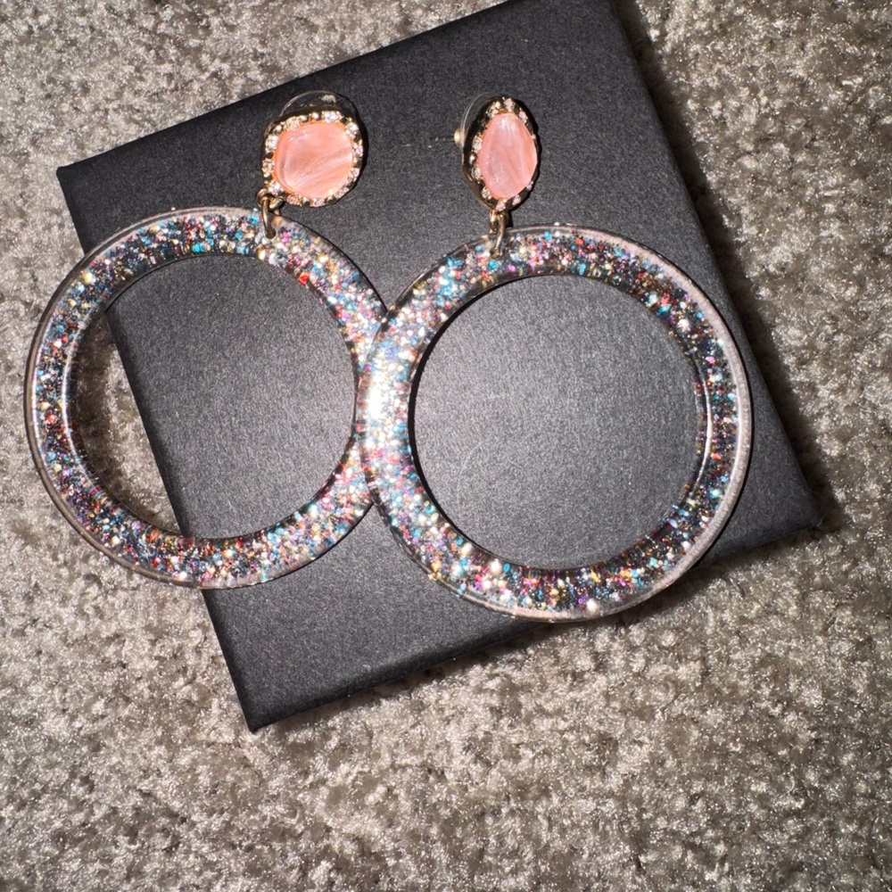 Multicolor Hoop Earrings